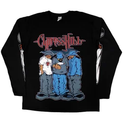Cypress Hill Blunted (Sleeve Print) Black L Majica