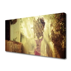 tulup.si Slika na platnu Ženska les man 120x60 cm