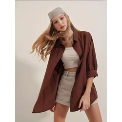 Bigdart Bluza Hemden rjava