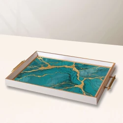 Aberto Design Poslužavnik TPB10011 50 x 29 x 3.5 cm, Šareni