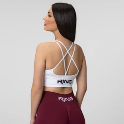 RING X-Back Top White