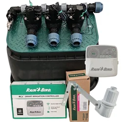 Rain Bird 3-delni komplet: razdelilnik s kompresorjem, RC2, RSDBex, korito, PE 32