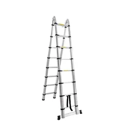SuperStep Duple Aluminijumske Teleskopske Merdevine 2/8+2/8 XL