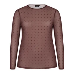 Zizzi Bluza EBRITT rjava