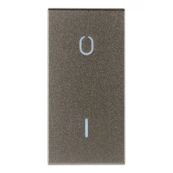 VIMAR ARKÉ PLOČICA O/I JEDNOPOLNI 1M METAL VI19021.99.M
