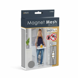 Delight Magnetna zavesa proti komarjem za vrata 100x210 cm - bela