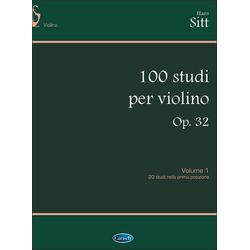 SITT:100 STUDI OP.32 PER VIOLINO VOL.1