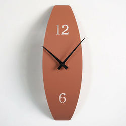 WALLXPERT Dekorativni metalni zidni sat APS137MWR