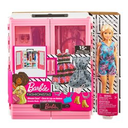 Barbie modni ormar s lutkom i dodacima