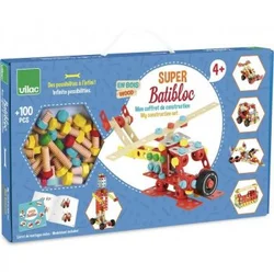Vilac leseni konstrukcijski set