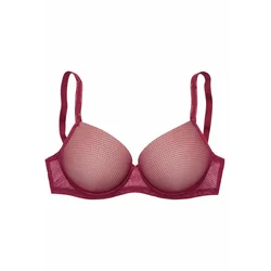 LASCANA Nedrček Invisible Pink, rdeča