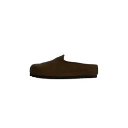 BIRKENSTOCK Natikači Amsterdam temno rjava
