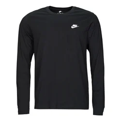 Nike  Majice z dolgimi rokavi NSCLUB TEE - LS  Črna