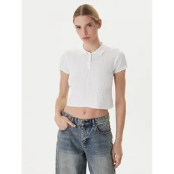 RVCA Pulover Dawn 23B071502 Bela Regular Fit