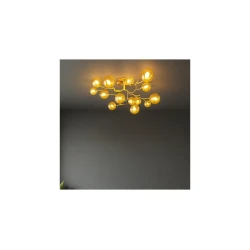 Brilagi - LED plafonski luster MISTEL 15xG9/3W/230V zlatni