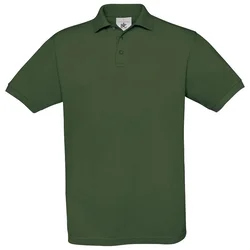 MAJICA KRATKI RUKAVI B&C SAFRAN POLO 180G TAMNO ZELENA S-EOL!!