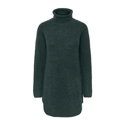 PIECES Pulover ELLEN temno zelena