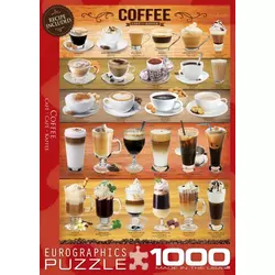 Eurographics - Puzzle Coffé - 1 000 kosov