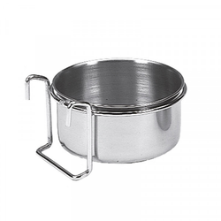 Nobby Metalna posuda za ptice sa kukicama 0.85l