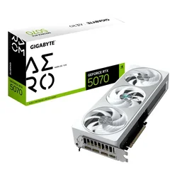 Gigabyte gv-n5070aero oc-12gd nvd/12gb/gddr7/192bit/bela Graficka karta ( GV-N5070AOC-12GD 1.0 )