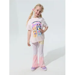 Sinsay - Pamučne zvonaste helanke sa tie-dye uzorkom - šareno