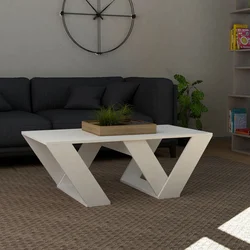 Hanah Home Pipra Sto za dnevnu sobu, Bela