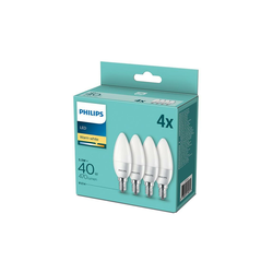 Set od 4 LED sijalice Philips E14/5,5W/230V 2700K