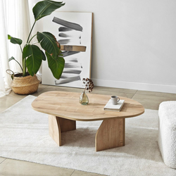 HANAH HOME Sto za dnevnu sobu Rock Sapphire Oak