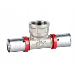 Shumee INJECT TEE. EN 1254-8, 3/4X20X20.DZ. PEX-AL-PEX KROM, (21387131)