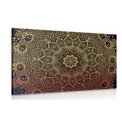 Slika zlata orientalska Mandala - 90x60