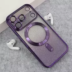 Maska Mag Case Electroplated za iPhone 17 Pro ljubicasta