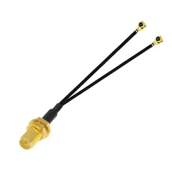 shumee Pigtail TIP Y 2 x UFL/SMA-RP vtičnica RF1.13 25 cm