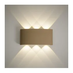 LED spoljno zidno svetlo ARROW LED/6W/230V IP54 bež