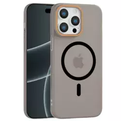 Matte Color MagSafe maska za iPhone 14 Pro Max – siva