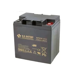 BB TECH Baterija terminal BPS28-12D BB I1, 12 V, 28 Ah, Crna