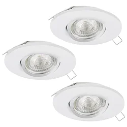 Eglo 95895 - Komplet 3x LED ugradna svetiljka PENETO 1 1xGU10-LED/3W/230V