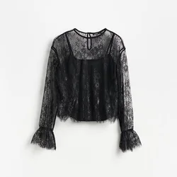 Reserved - Bluza s čipkom