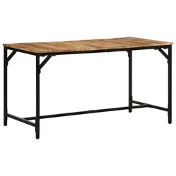 Vidaxl Jedilna miza 140x70x75 cm Masivni les Grobo mango