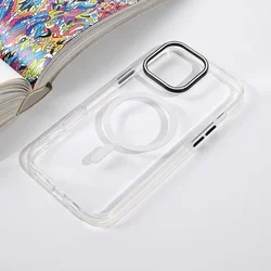 Torbica Magsafe Color Pop za iPhone 16 Pro Max 6.9 bela