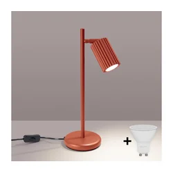 Brilagi - LED stona lampa CRESTO 1xGU10/10W/230V crvena