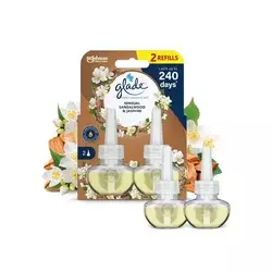 Glade set punjenja za električni osveživač vazduha, senzualna sandalovina i ?asmin, 2 x 20 ml