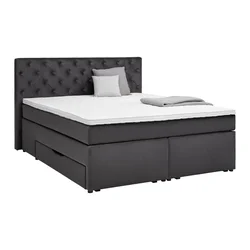 Boxspring Krevet Chester 160/200 cm , antracit