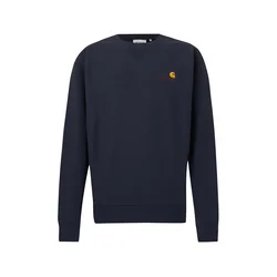 Carhartt WIP Majica American Script modra