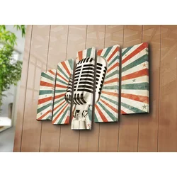 Wallity Slika 5PATK-84, 70 x 105 cm, 5 delova