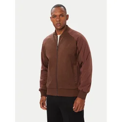 BOSS Bomber jakna BOSS x ASTON MARTIN C-Skiles 180 50565023 Rjava Regular Fit