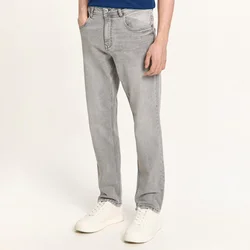 Cropp - Slim farmerke - light grey