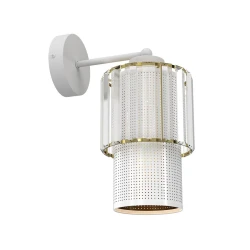 Zidna lampa BLANCO 1xE27/60W/230V bela