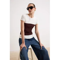 Trendyol Milla Ženska majica TWOSS26TS00298, Šarena