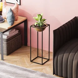 Aberto Design Dekorativna saksija GED-021-A, 22x60 cm, Cno-zlatna