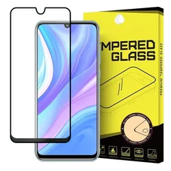 Kaljeno staklo zaštitnik s okvirom za Huawei P40 Lite / Nova 7 i / Nova 6 SE